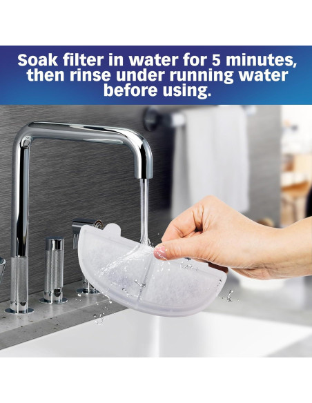 Filtro de Agua PET STANDARD 6 Piezas + 3 Esponjas Pre-Filtro