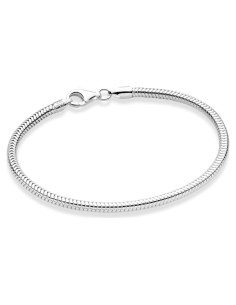 Pulsera de cadena de serpiente de plata esterlina 925 Miabella 3 mm