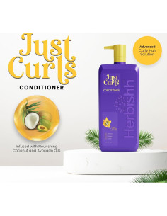 Acondicionador Herbishh Just Curls 500 ml - Aceite de Aguacate 2