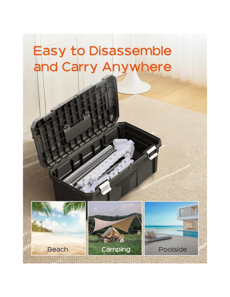 Estante Secar Ropa Plegable CASAMAYA 2 Niveles Acero Inoxidable