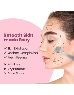 Lindo Beauty Face Buffer Exfoliador Diamante Piel Suave 2