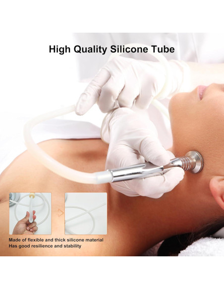 Tubo de Silicona Elitzia 1m para Microdermoabrasión ET957