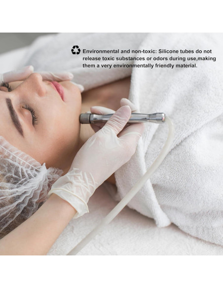 Tubo de Silicona Elitzia 1m para Microdermoabrasión ET957