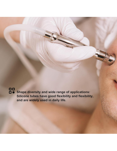 Tubo de Silicona Elitzia 1m para Microdermoabrasión ET957