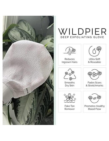 Guante Exfoliante Wildpier para Cuerpo - Exfoliación Profunda
