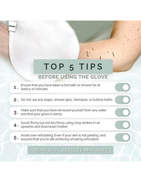 Guante Exfoliante Wildpier para Cuerpo - Exfoliación Profunda