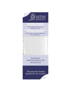 Tiras de Epilación de Muselina Satin Smooth 100 unidades