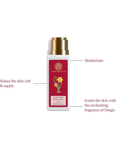Leche Corporal Ultra Rica Nargis Forest Essentials 50ml