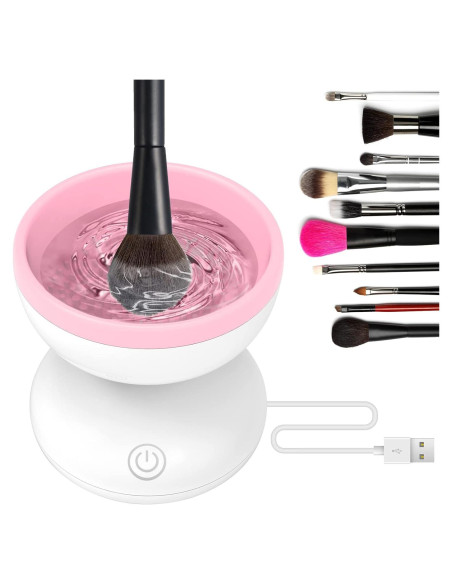 Limpiadora Eléctrica de Brochas Windspeed Rosa 20x25 cm