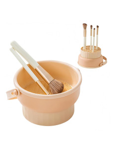 Limpiador de Brochas de Maquillaje Snipeup 3 en 1 Silicona