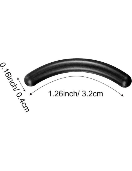 80 Recambios Almohadillas Rizador de Pestañas Jeufond