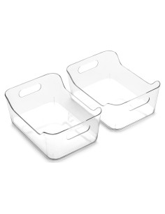 Contenedores de Almacenamiento BINO 2 Piezas 24x16x10 cm