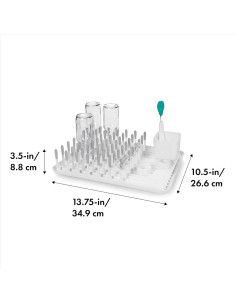 Soporte para Secado de Botellas OXO Tot Gris 1 Cuenta 2