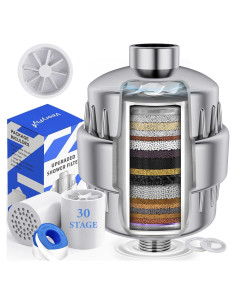 Filtro de Ducha VeoryFly 30 Etapas con Vitaminas C y E