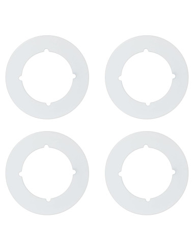 Placas de refuerzo para pomo de puerta Rsoise - Juego de 4