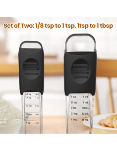 Juego de Cucharas Medidoras Ajustables ReneeChef 9 en 1 2