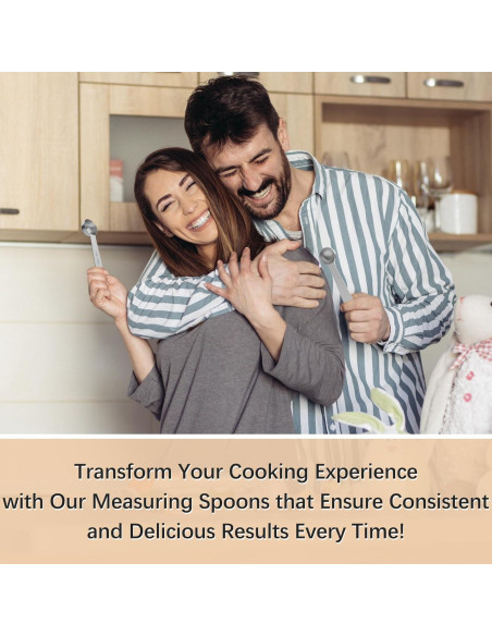 5 Cucharas Medidoras de Acero Inoxidable BERYLER 5ml