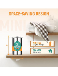 Herramienta de Prensa de Carne Newhai con Termómetro 1,13 kg 2