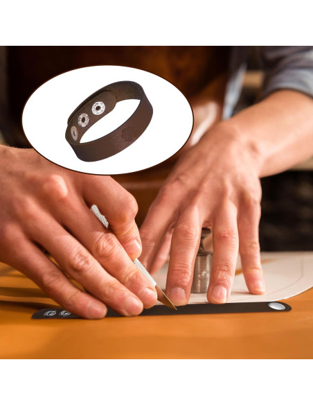 TXIN 20 Pulseras de Cuero Sintético Ajustables DIY Coloridas TXIN 20 Pulseras de Cuero Sintético Ajustables DIY Coloridas