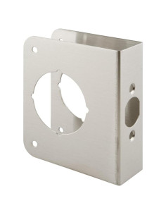 Placa Refuerzo Cerradura Acero Inoxidable Prime-Line U 9589