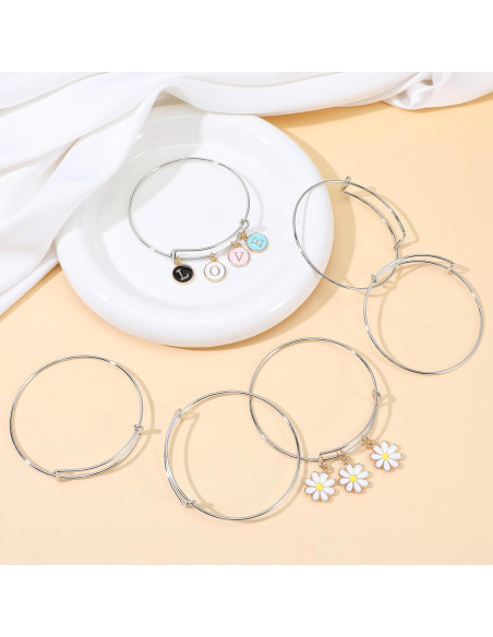 120 Pulseras Ajustables de Acero Inoxidable DIVINA VITAE