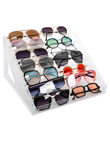 Organizador de Gafas de Sol LoengMax Acrílico 7 Capas