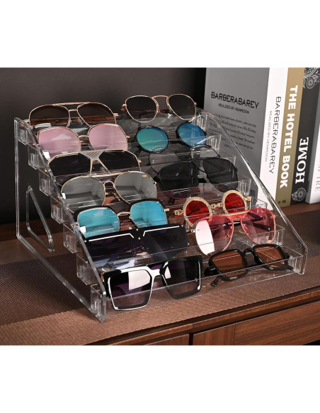Organizador de Gafas de Sol LoengMax Acrílico 7 Capas