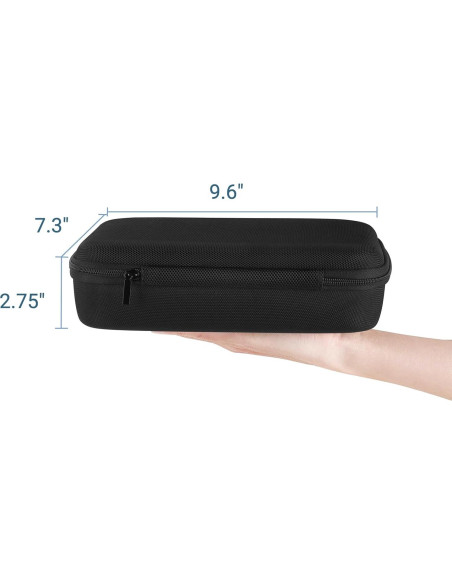 Organizador de Gafas de Sol Mkono 5 Ranuras Negro Mediano