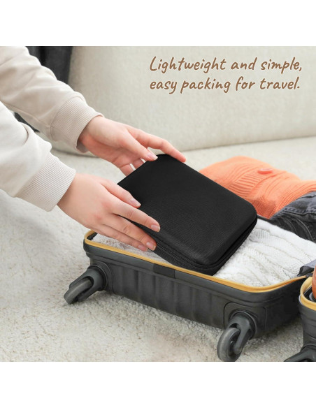 Organizador de Gafas de Sol Mkono 5 Ranuras Negro Mediano