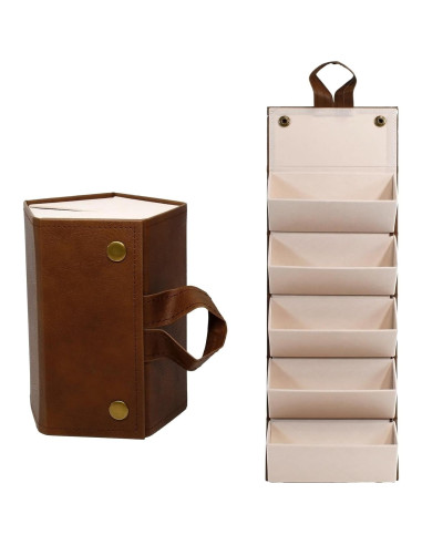 Organizador de Gafas de Sol Calabria 5 Ranuras Cuero Sintético