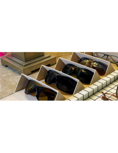 Organizador de Gafas de Sol Calabria 5 Ranuras Cuero Sintético