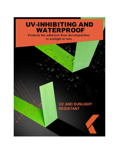 Cinta de Pintor KREFINISH Verde 1.8 cm x 54.86 m - 6 Rollos