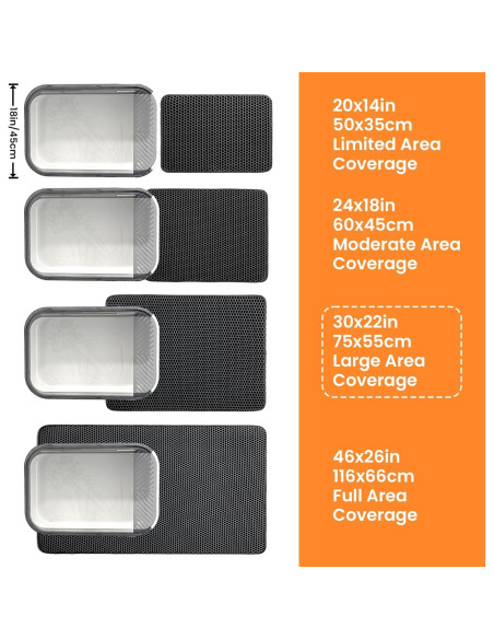 Alfombrilla para Gato XL Petinstinct 76x56 cm Antideslizante