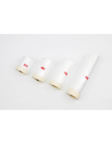 Cinta de Enmascarar Scotch 3M 65 pies Plástico Transparente