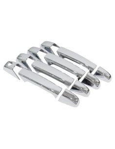 Cubiertas de Manijas de Puerta NewYall Cromadas para Chevrolet y GMC
