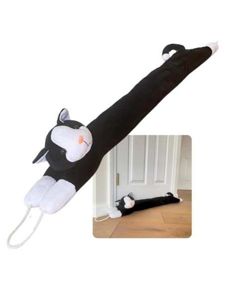 Evelots Tapón de Corrientes de Aire para Gato 96,5 cm