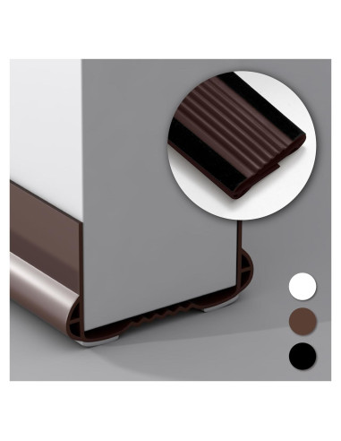 Tapón de Corrientes de Aire VI EN POPO 100 cm Marrón