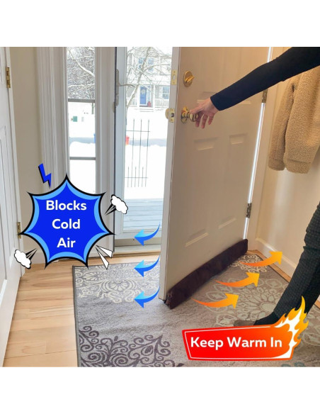 Tapón Magnético para Corrientes de Aire Evelots 91 cm