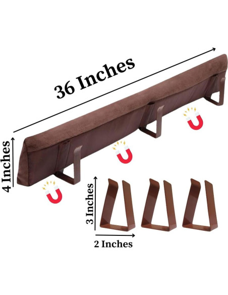 Tapón Magnético para Corrientes de Aire Evelots 91 cm