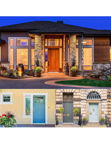 Barrera de Puerta Grande Zhajiang 2 Pack 0.72 kg Blanco