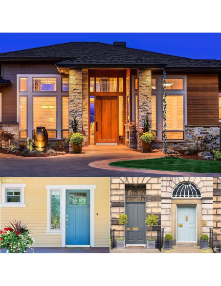 Barrera de Puerta Grande Zhajiang 2 Pack 0.72 kg Blanco