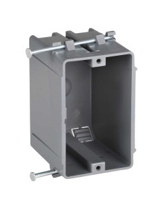 Caja de salida eléctrica Newhouse Hardware 18 cu in PVC UL