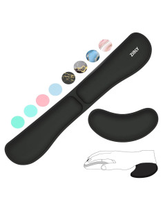 Reposamuñecas Ergonómico Zibly con Reposapies - 2 Piezas