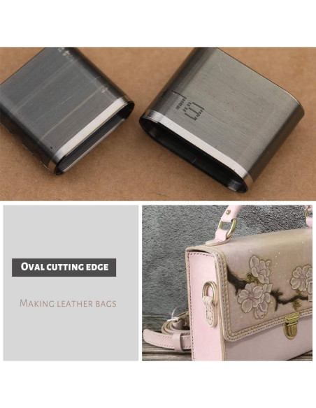 Conjunto de Herramientas de Perforación de Cuero Yizzvb 52 Piezas