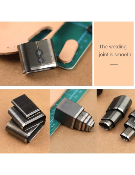 Conjunto de Herramientas de Perforación de Cuero Yizzvb 52 Piezas