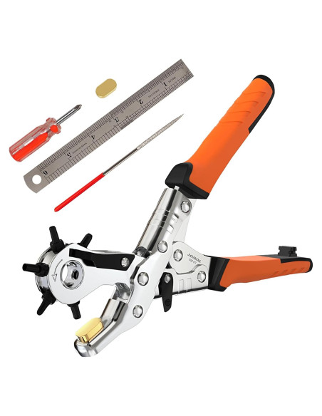 Perforador de Agujeros TOWOT LP-202, 6 Tamaños, Alta Calidad