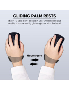 Reposamuñecas Ergonómico JIKIOU para Mano Izquierda 2 Pcs 2