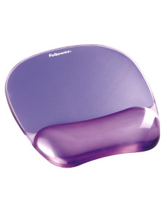 Almohadilla de Gel Fellowes 91441 con Reposamuñecas Púrpura