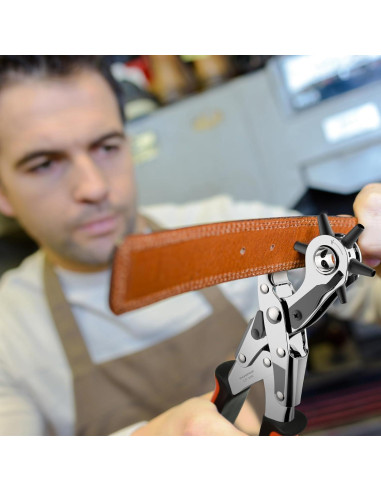 Perforador de Agujeros TOWOT LP-202, 6 Tamaños, Alta Calidad