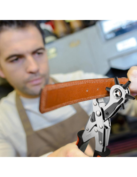 Perforador de Agujeros TOWOT LP-202, 6 Tamaños, Alta Calidad